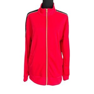 Victoria Sport Women's Full Zip Jacket with Pockets - Red, Size M